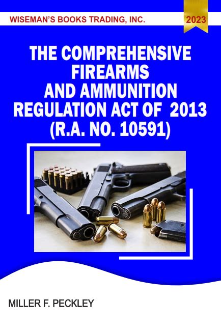 COMPREHENSIVE FIREARMS AND AMMUNITION REGULATIO.